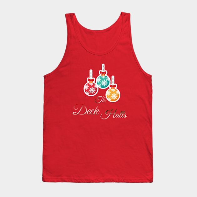 Deck the Halls Tank Top by Courtney's Creations